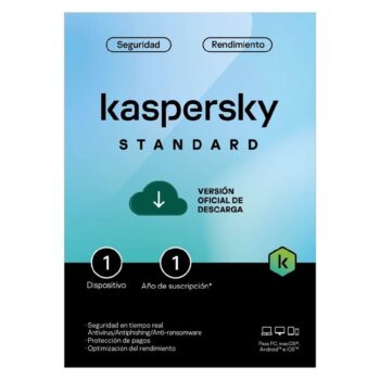 KASPERSKY STANDARD 1 DISPOSITIVO 1 AÑO (DESCARGA)