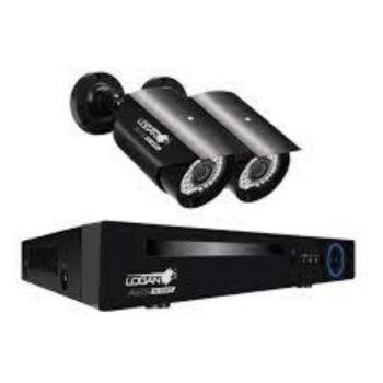 KIT LOGAN (LX422BNH-L) GRABADOR LITE 4 CANALES 1080P+2 CAMARAS BULLET 2MPX