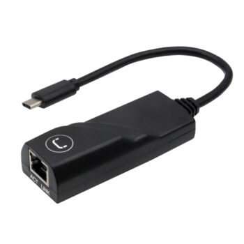 ADAPTADOR UNNO (AD3002BK) USB TIPO C A LAN