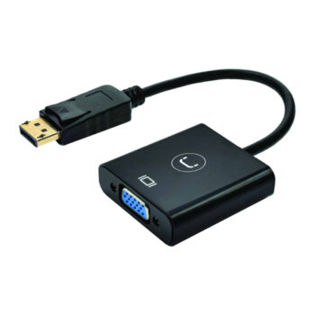 ADAPTADOR UNNO (AD3006BK) DISPLAY PORT A VGA NEGRO