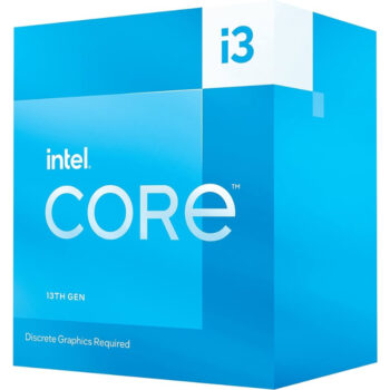 INTEL CORE I3 (13100F) 3.40-4.50GHZ LGA1700 13GEN SIN GRAFICOS