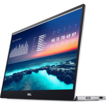MONITOR DELL LED DE 14" (C1422H) WIDESREEN PORTATIL USB-C GRIS