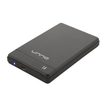 ENCAPSULADOR UNNO (EN3212BK) 2.5" SATA USB 2.0