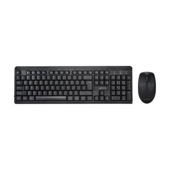 KIT UNNO KLASS (KB6741BK) WIRELESS TECLADO ESPAÑOL/MOUSE 1200DPI NEGRO