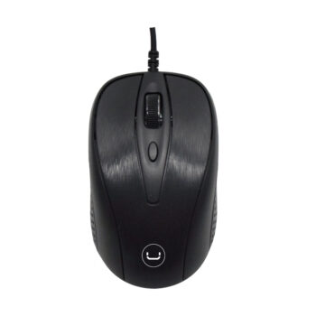 MOUSE UNNO TREK (MS6513BK) USB 1600DPI NEGRO
