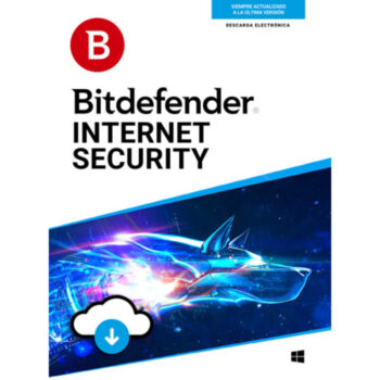 INTERNET SECURITY BITDEFENDER ESD 1 DISPOSITIVO/1AÑO EQUIPO ARMADO