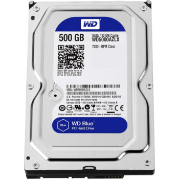 DD PC WD BLUE 500GB 7200RPM SATAII 16MB 3.5"WD5000AZLX