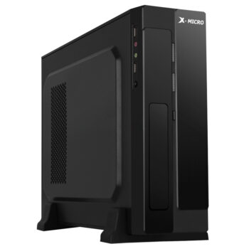 CASE X-MICRO (M03) SLIM CON FUENTE 650W NEGRO