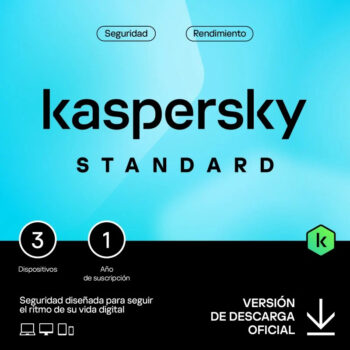 KASPERSKY STANDARD 3 DISPOSITIVOS 1 AÑO (DESCARGA)