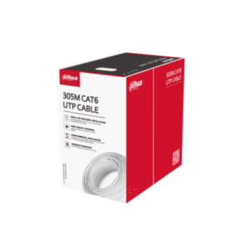 CABLE UTP DAHUA CAT6 1000 FT AZUL 100% COBRE