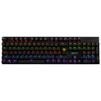 TECLADO BOETEC (GMT-607) MECANICO RGB/USB NEGRO