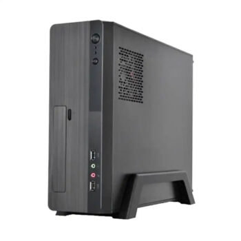 CASE ULTRA SLIM AGILER (C003) FUENTE 600W PLATA