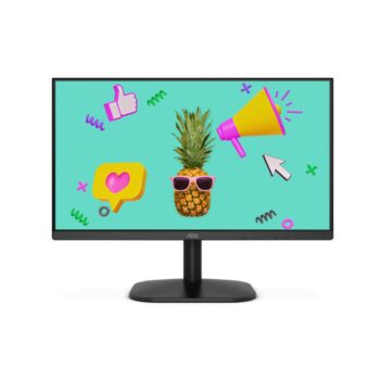 MONITOR AOC LED VA 21.5" (22B2HM2) WIDE FHD 100HZ/VGA-DVI-HDMI/NEGRO