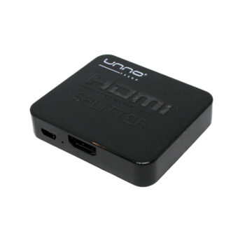 SPLITTER UNNO (HB1204BK) 2 PUERTOS HDMI