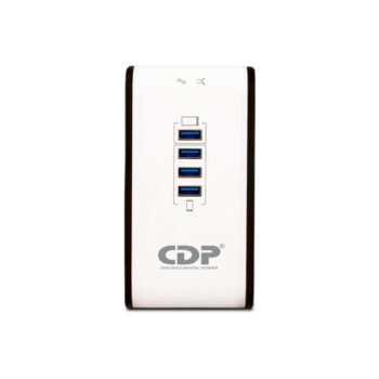 REGULADOR CDP (R2CU-AVR1008)  1000VA/400W 8 TOMAS/4 USB 120V/220V