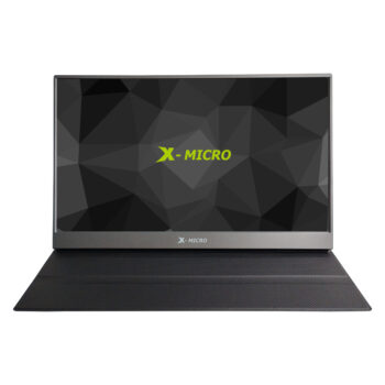 MONITOR X-MICRO LED 15.6" (X16F) PORTABLE IPS FHD /MINI HDMI/USB-C/CON FUNDA