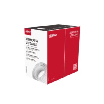 CABLE UTP DAHUA CAT5E ANSI/UL 1000 FT BLANCO 100% COBRE